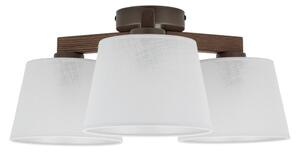 Brilagi - Plafonieră aplicată LATTE, 3 x E27, 15W, 230V, pin/alb