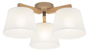 Brilagi - Lustra aplicată LATTE SABIA 3xE27/15W/230V pin/alb