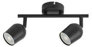Rabalux 73102 - Spot LIANET 2xGU10/15W/230V, negru