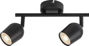 Rabalux 73102 - Spot LIANET 2xGU10/15W/230V, negru
