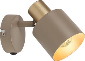 Rabalux 73141 - Aplica spot de perete TISANDRA 1xE14/10W/230V bej