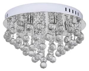 Plafonieră de cristal 6xE14/60W/230V