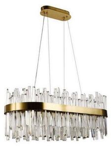 Lustră LED de cristal dimabilă pe cablu LED/90W/230V + telecomandă