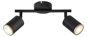 Rabalux 73108 - Spot NOLIE 2xGU10/15W/230V negru