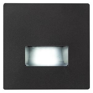 Rabalux 77195 - Aplica LED pentru scară LUNCA LED/1W/230V 3000/4500/6500K negru