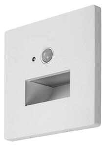 Rabalux 77198 LUNCA - Lampă LED pentru treaptă cu senzor de mișcare și senzor crepuscular, 1W/230V, 3000/4500/6500K, alb