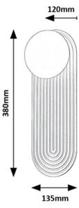 Rabalux 71459 - Aplica de perete GLOWBELLS 1xG9/25W/230V