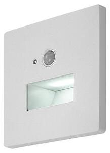 Rabalux 77198 LUNCA - Lampă LED pentru treaptă cu senzor de mișcare și senzor crepuscular, 1W/230V, 3000/4500/6500K, alb
