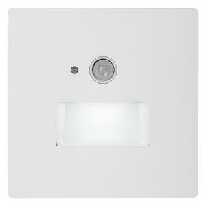 Rabalux 77198 LUNCA - Lampă LED pentru treaptă cu senzor de mișcare și senzor crepuscular, 1W/230V, 3000/4500/6500K, alb