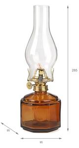 Brilagi - Lampă cu petrol MERLIN portocalie