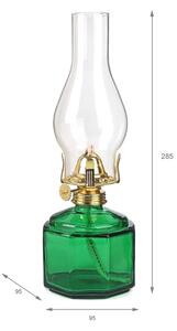 Brilagi - Lampă cu petrol MERLIN verde