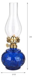 Brilagi - Lampă cu petrol MERLIN albastră