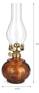 Brilagi - Lampă cu kerosen MERLIN portocalie