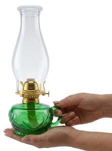 Brilagi - Lampă cu petrol MERLIN verde