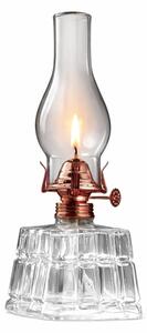 Brilagi - Lampă cu petrol MERLIN clară/bronzată/patinată