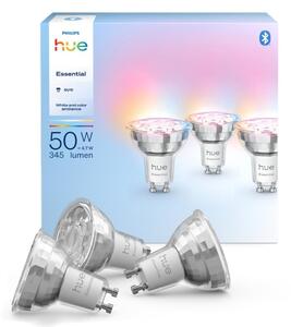 Set de 3 becuri LED dimmabile Philips Hue WACA GU10/4,7W/230V 2200-6500K