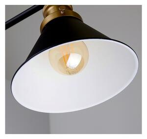 Lampă de perete FUNDO 1xE27/40W/230V negru/auriu