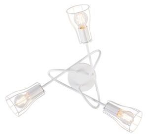 Lustră aplicată OXFORD 3xE27/15W/230V albă