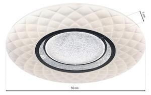 Plafonieră LED dimabilă TOKYO LED/48W/230V + telecomandă