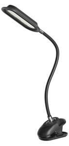 Immax 08998L - Lampă de birou LED+CCT, reglabilă, cu clemă CLIP, 7,5W/230V, neagră
