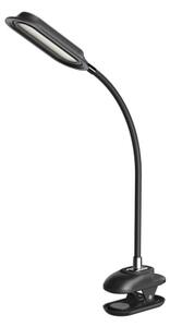 Immax 08998L - Lampă de birou LED+CCT, reglabilă, cu clemă CLIP, 7,5W/230V, neagră