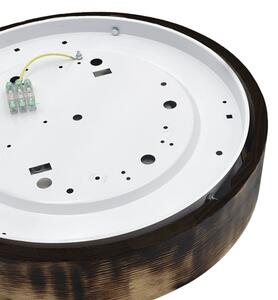 Brilagi - Plafonieră LED CARVALHO SMOKEY LED/36W/230V, finisaj stejar, diametru 37,5 cm
