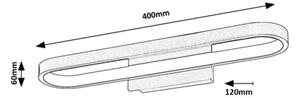 Rabalux 75055 - Aplică LED pentru oglindă de baie ODRAN LED/15W/230V IP44 40 cm