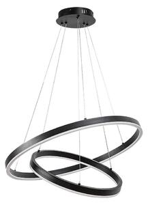 Rabalux 72305 - Lustru LED reglabil suspendat pe cablu ISAURE LED/80W/230V 3000-6500K + telecomandă