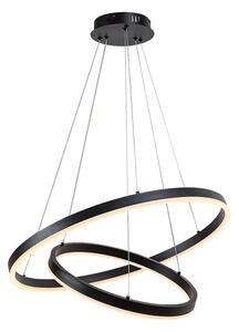 Rabalux 72305 - Lustru LED reglabil suspendat pe cablu ISAURE LED/80W/230V 3000-6500K + telecomandă