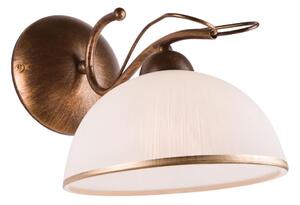 Aplica de perete COBRA, 1 x E27, 60 W, 230 V, bronz/patină