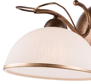 Aplica de perete COBRA, 1 x E27, 60 W, 230 V, bronz/patină