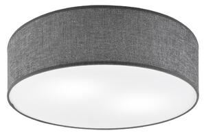 Plafonieră SIRJA 2xE27/15W/230V, diametru 45 cm, gri