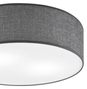 Plafonieră SIRJA 2xE27/15W/230V, diametru 45 cm, gri