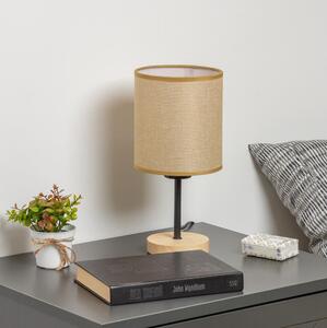 Lampă de masă Brilagi NUBILA WOOD 1xE27/25W/230V stejar/maro deschis