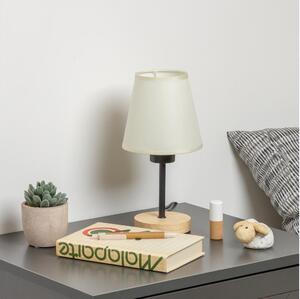 Lampă de masă Brilagi NUBILA WOOD 1xE27/25W/230V stejar/crem