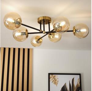 Brilagi - Lustră aplicată MALIVA, 6xE14/15W/230V, aurie