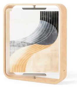 Ramă foto în culoare naturală cu picior de susținere din lemn 26x31,5 cm Bellwood – Umbra