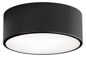 Plafonieră pentru baie CLEO cu senzor, 1xE27/24W/230V, diametru 20 cm, IP54, neagră