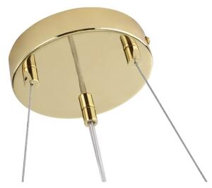 Zuma Line MD2858-6AS-G - Lustră suspendată pe cablu LEAF, 6xG9/42W/230V, aurie
