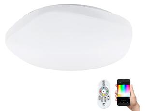 Eglo 97921 - Plafonieră LED RGB dimerizabilă TOTARI-C LED/34W/230V + telecomandă