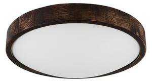 Brilagi - Plafonieră LED CARVALHO SLIM SMOKEY LED/36W/230V, stejar, diam. 37,5 cm
