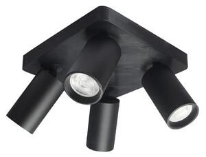 Rabalux YORLI 73084 - Spot cu 4 x GU10, 7 W, 230 V, negru