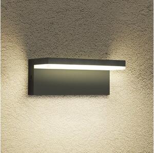 Brilagi - Aplică de perete LED pentru exterior TESSI LED/10W/230V neagră IP54