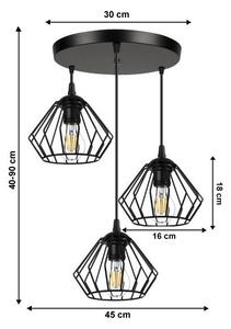 Lustră pe cablu CEED 3xE27/60W/230V