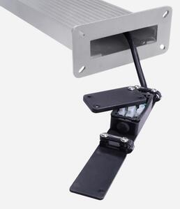 Brilagi - Lampă de exterior LED RIANO, 8 W, 230 V, argintie, IP65, 80 cm
