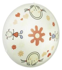 EGLO 88973 - Plafonieră pentru copii JUNIOR 2, 2xE27/60W, multicoloră