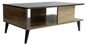 Masuta Cafea Moser Stejar Sonoma-Marmura Neagra