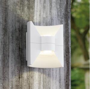 Eglo 93367 REDONDO - Aplică de perete LED pentru exterior, albă, 2x LED-SMD/2,5W/230V IP44