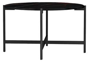 Masuta Cafea MDF Azzer Finisaj Marmura Neagra