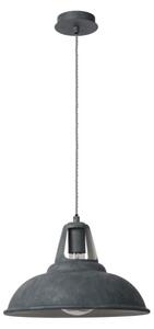 Lucide 30396/35/36 - Lampa suspendata MARKIT 1xE27/60W/230V gri